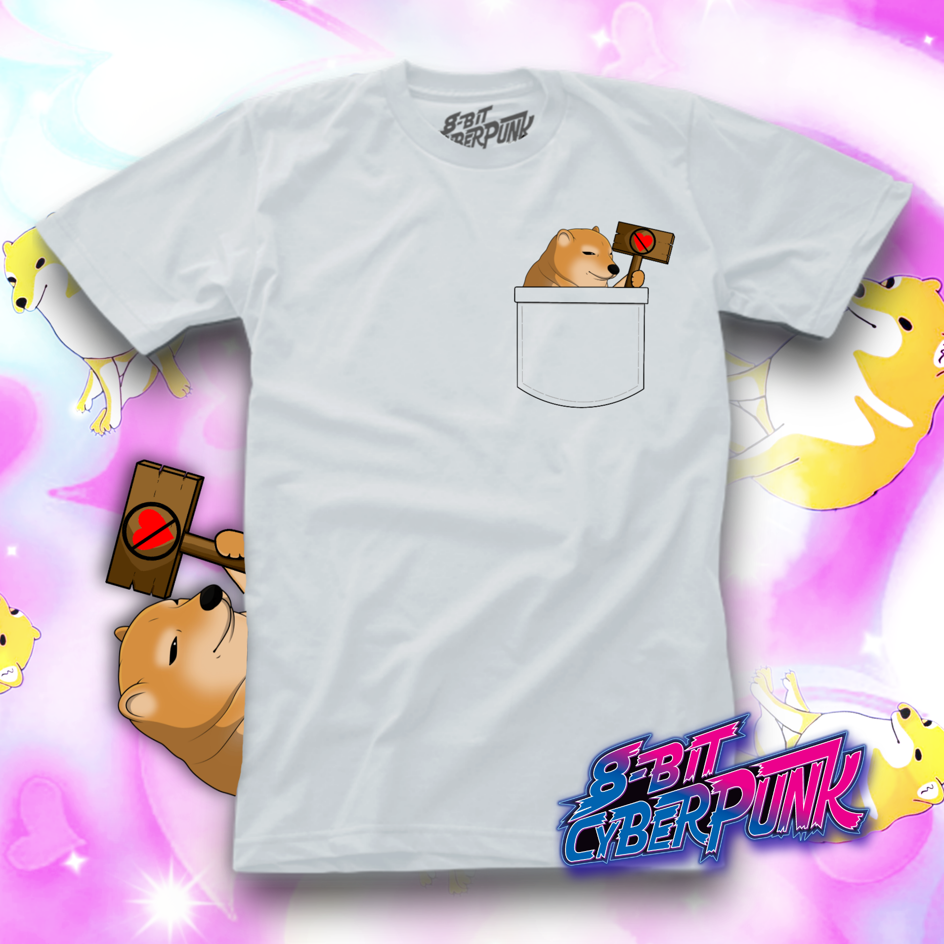 Cheems Love Multicolor