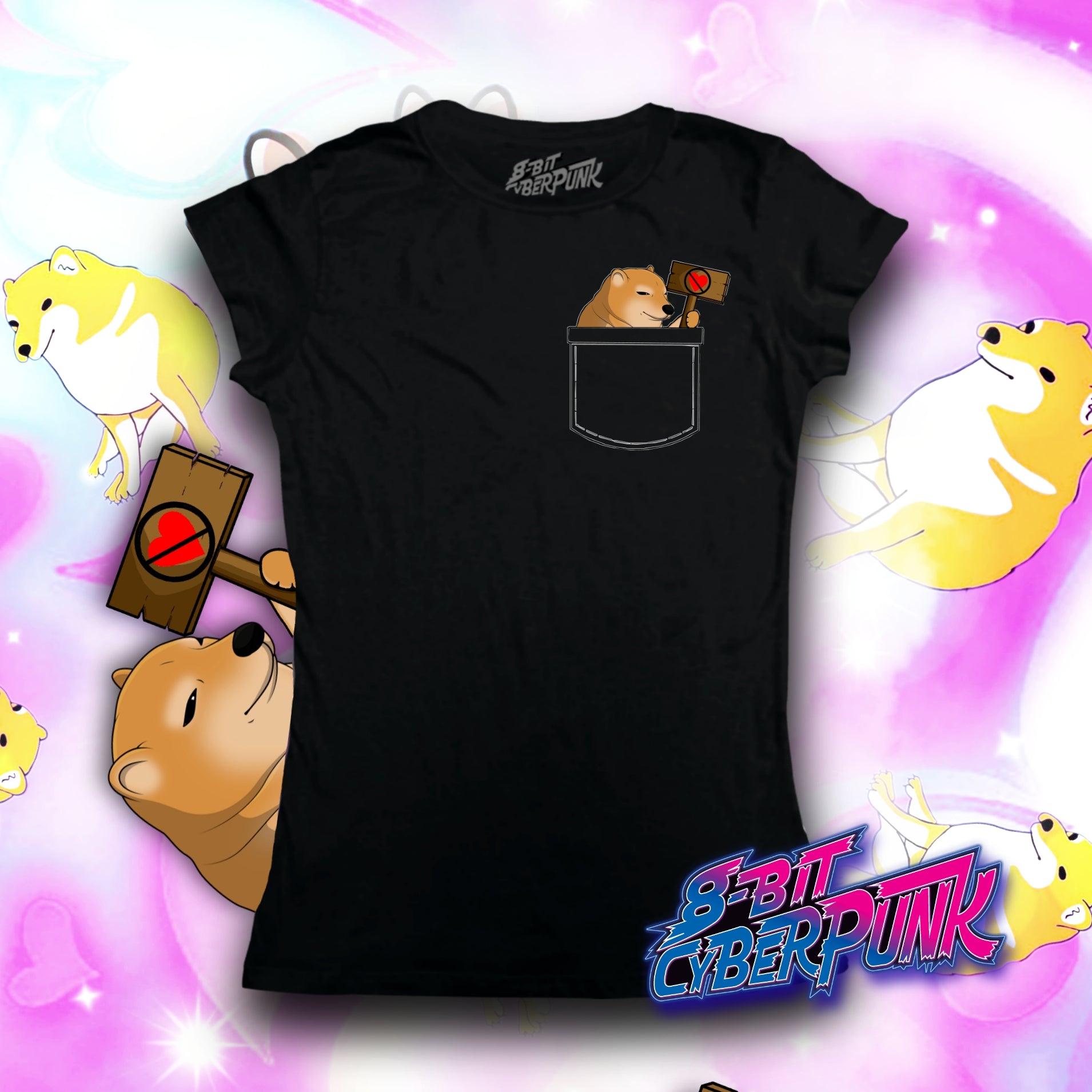 Cheems Love Multicolor