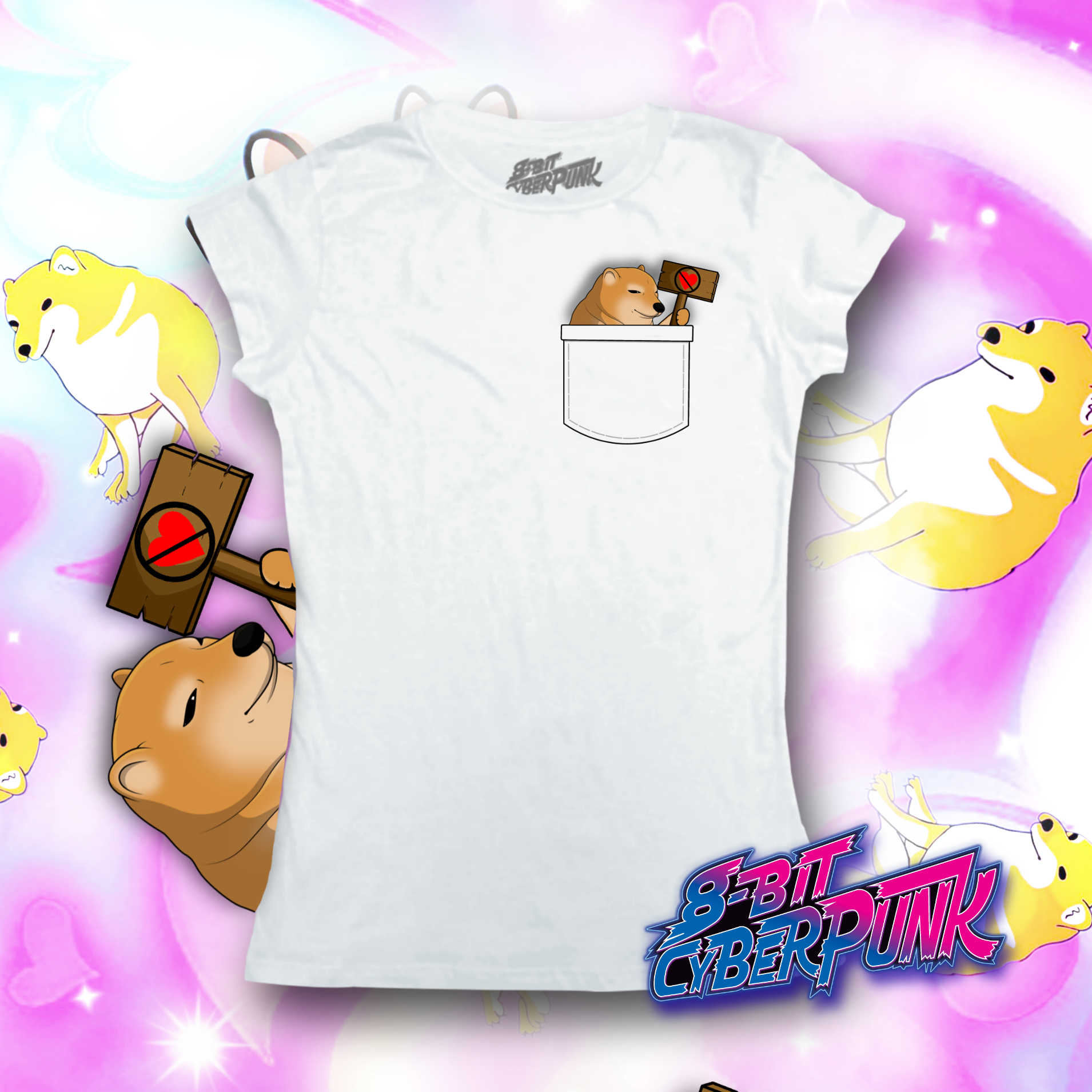 Cheems Love Multicolor