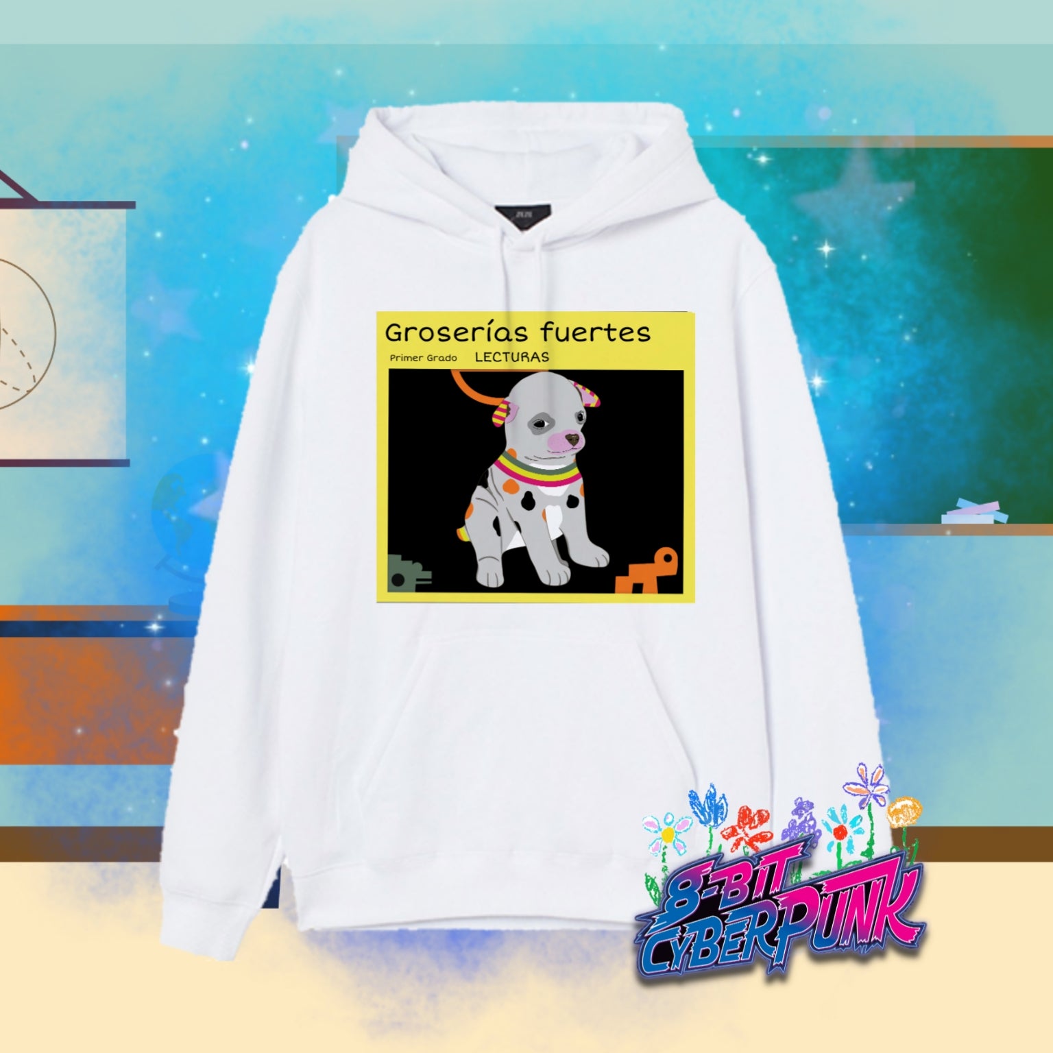 Groserías fuertes primer grado hoodie