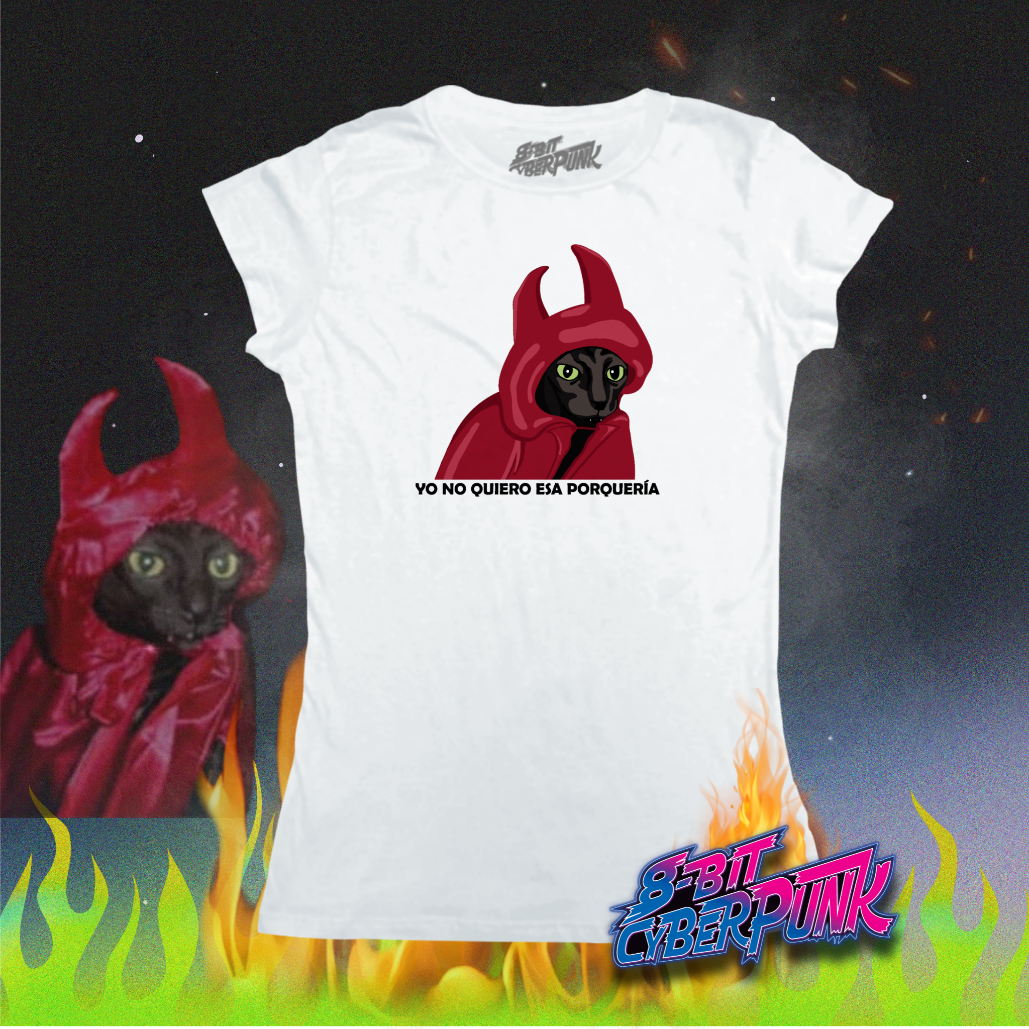 Diablito cat Multicolor