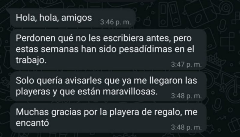 Verificado en Whatsapp