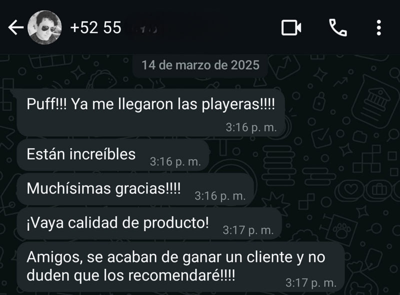 Verificado en Whatsapp