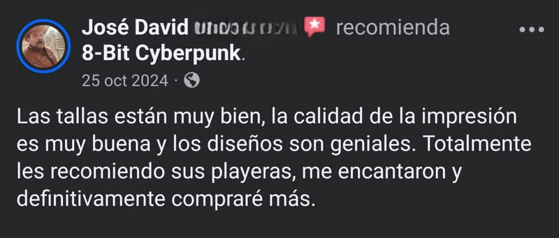 Verificado en Facebook