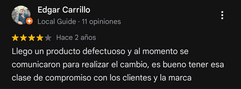 Verificado en Google maps