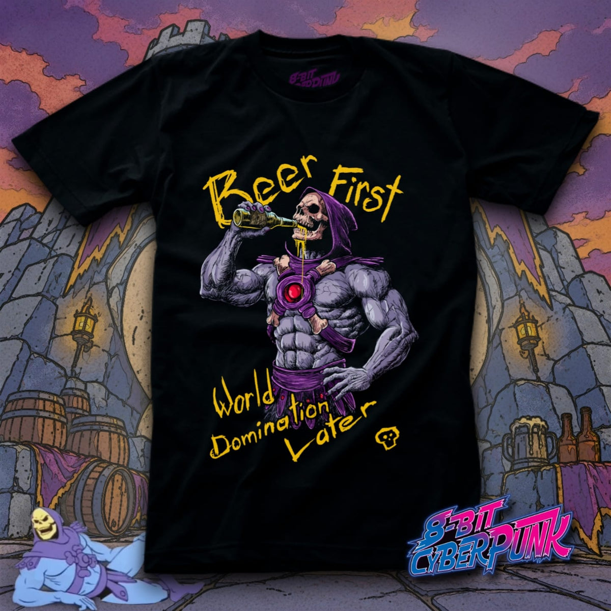 Skeletor Beer First