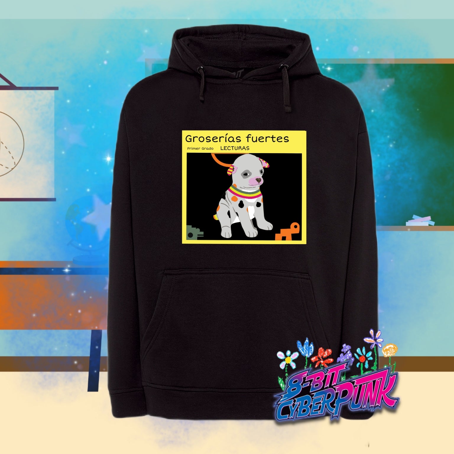 Groserías fuertes primer grado hoodie