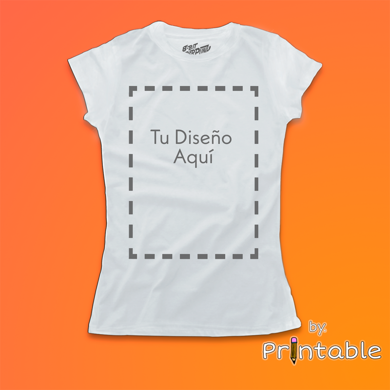 Playera Personalizable Mujer