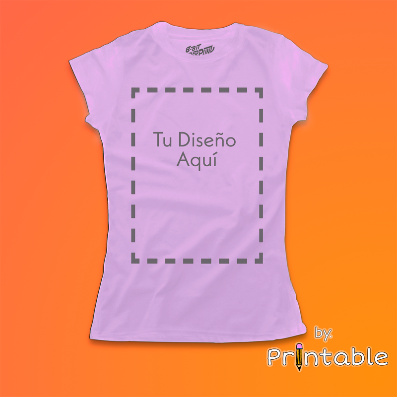 Playera Personalizable Mujer