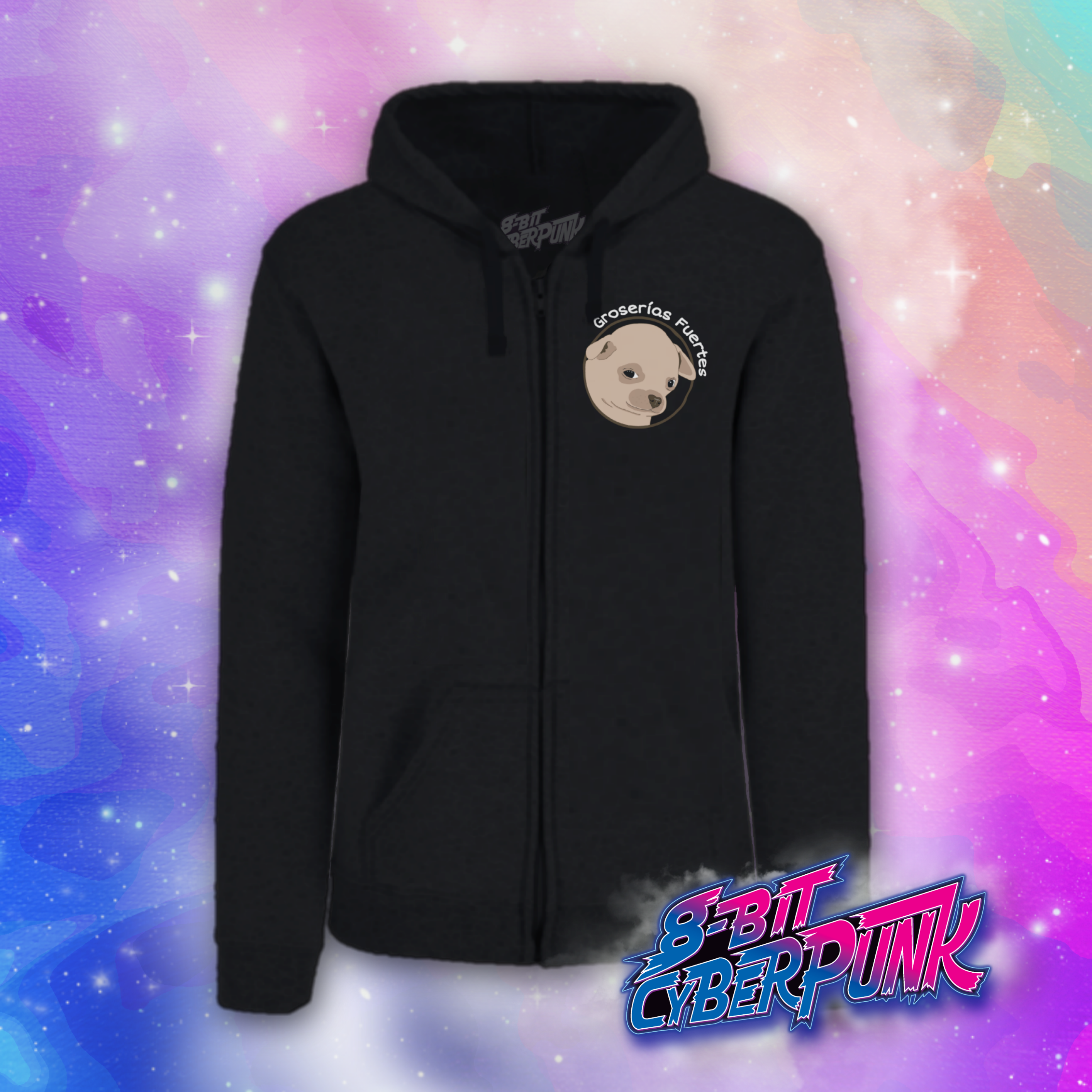 Groserías fuertes mini hoodie unisex