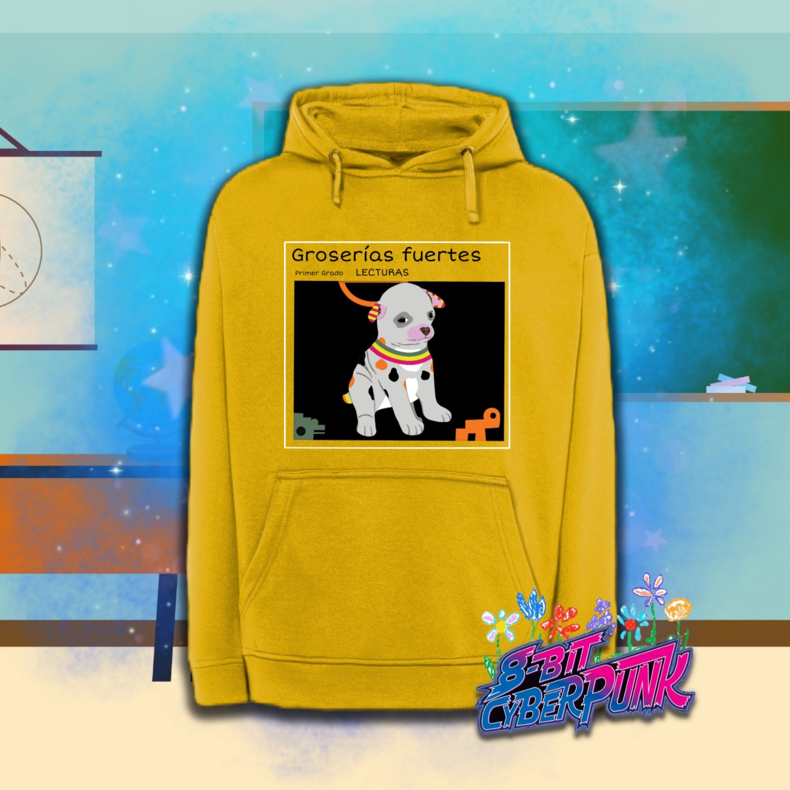 Groserías fuertes primer grado hoodie