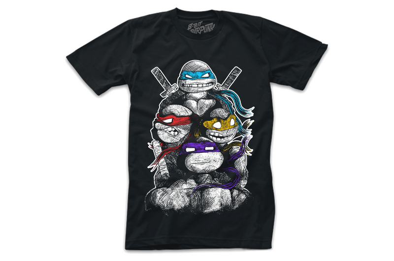 TMNT black (Hombre)